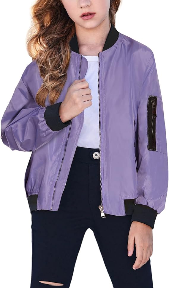 girls bomber jacket