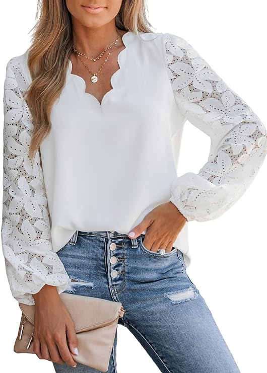 long sleeve blouses