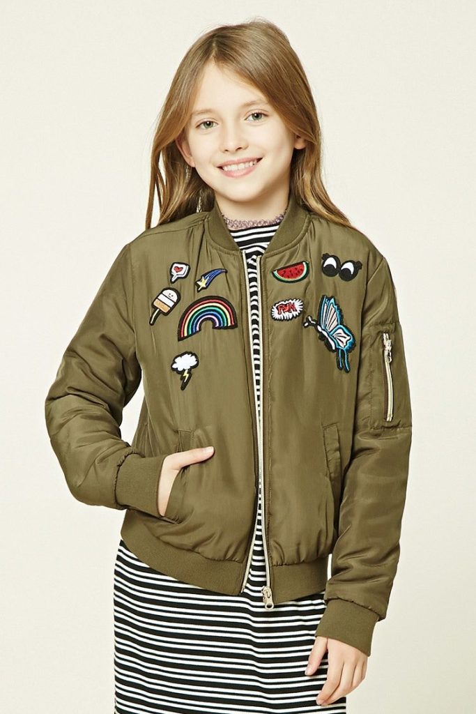 girls bomber jacket