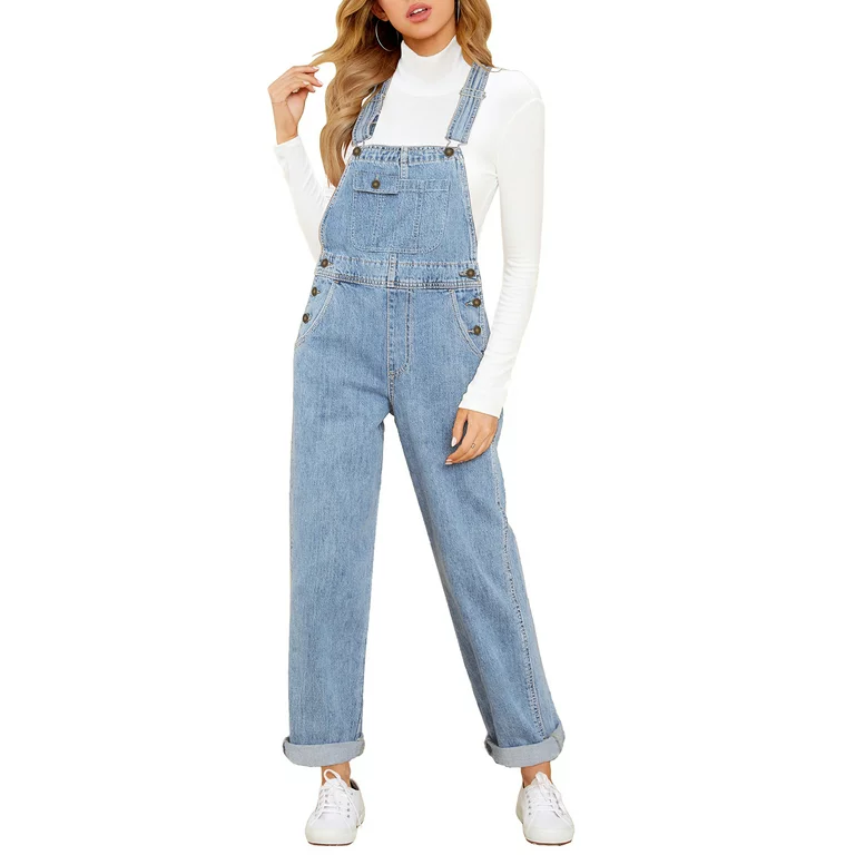 jean overalls for women