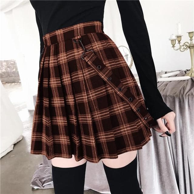 skirt with suspenders