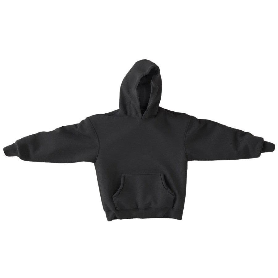 plain black hoodies