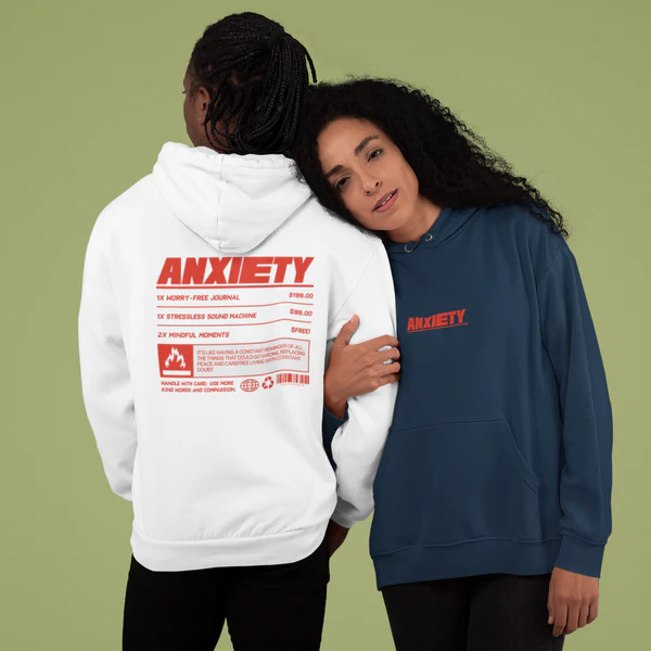 anxiety hoodies