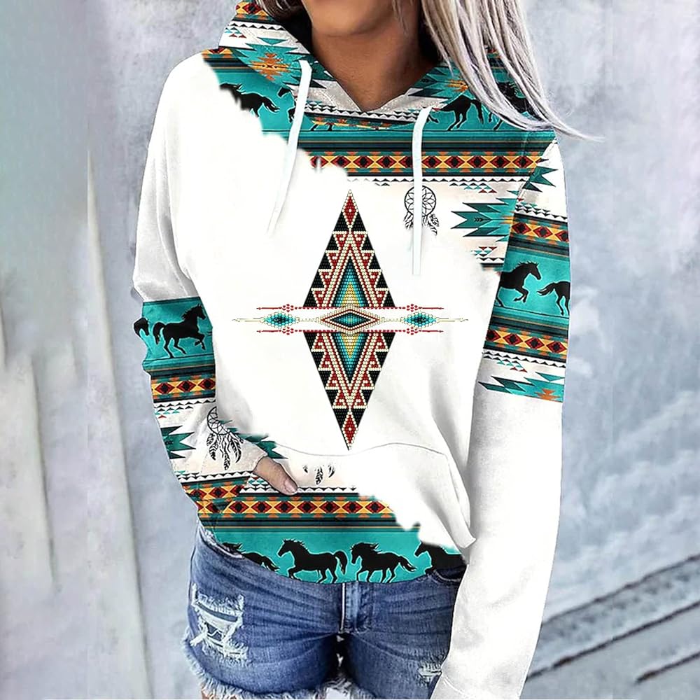 women's western hoodies