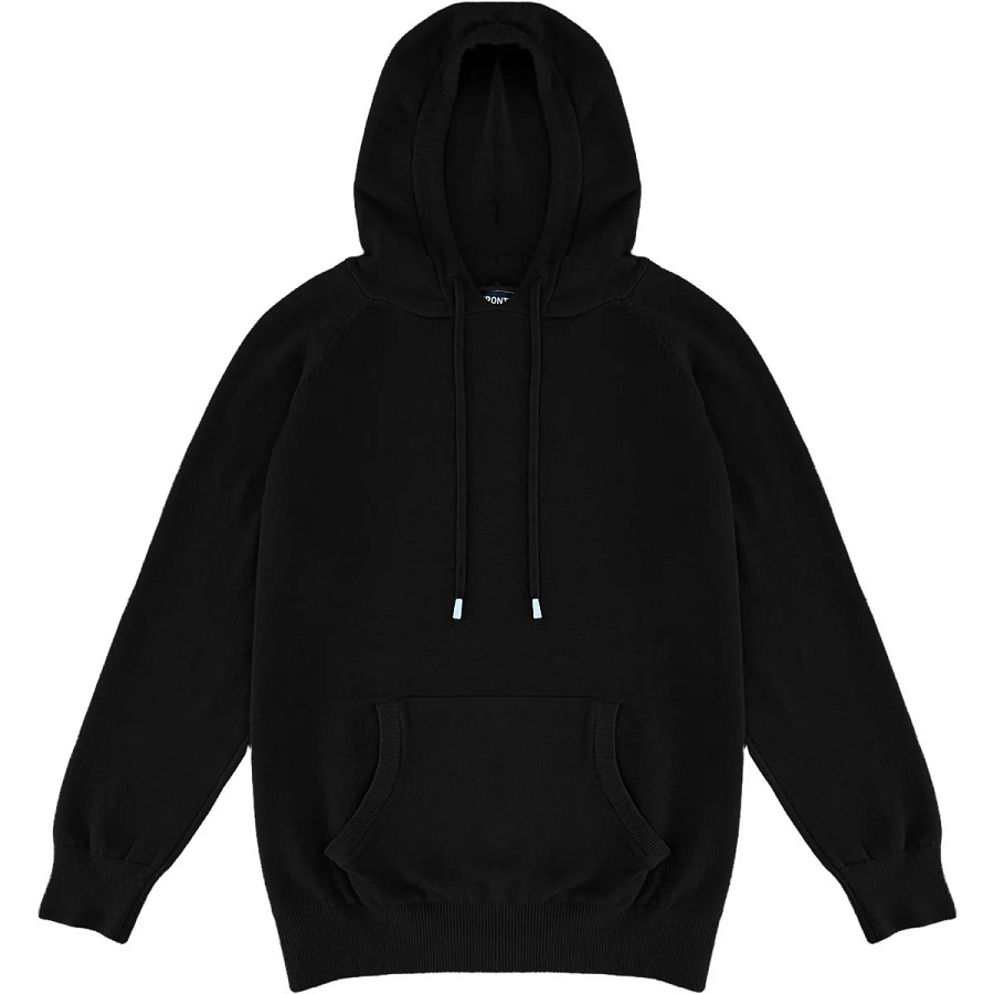 black sweatshirt
