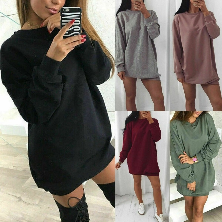 sweatshirt dress
