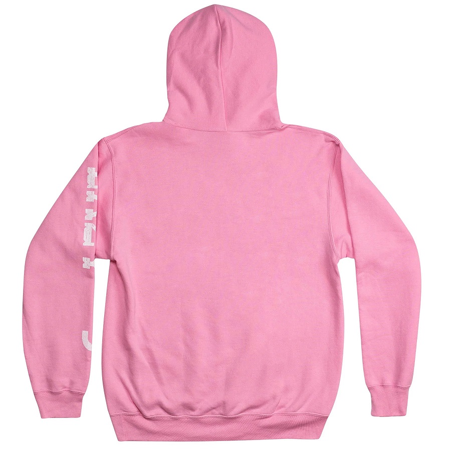 pink sweatshirt
