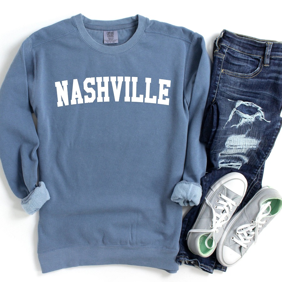 comfort colors sweatshirt
