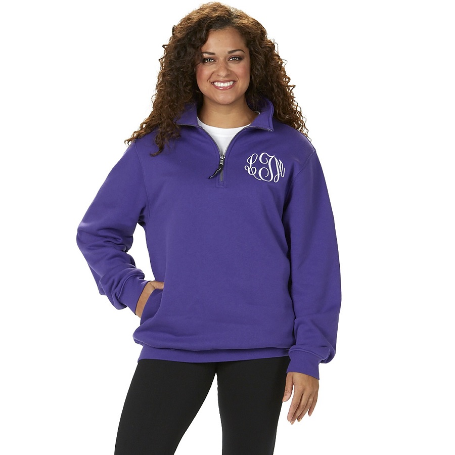 quarter zip sweatshirt