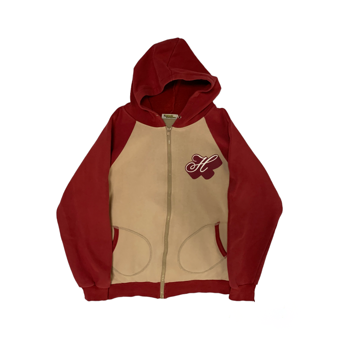 vintage zip up hoodie