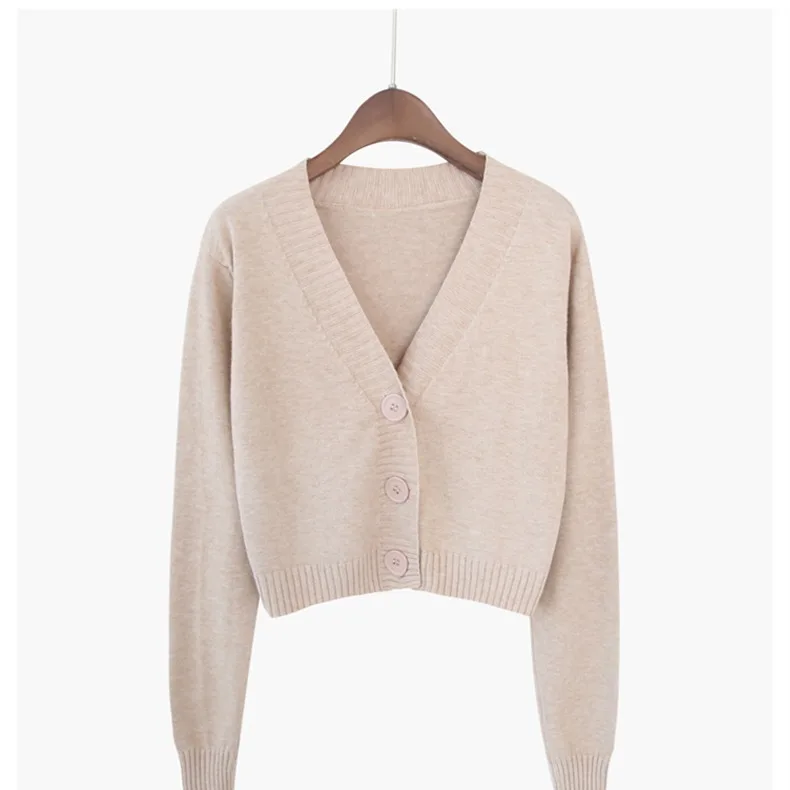 v neck cardigan sweater