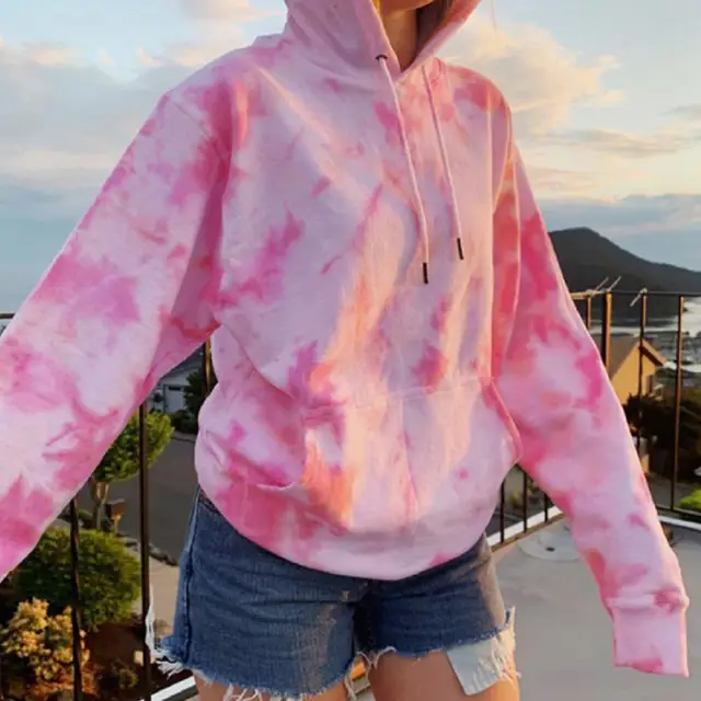 tie dye sweatshirt