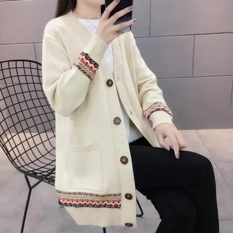 white sweater cardigan