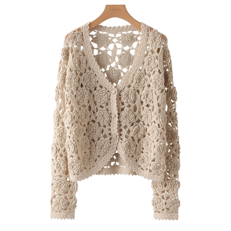 crochet cardigan sweater