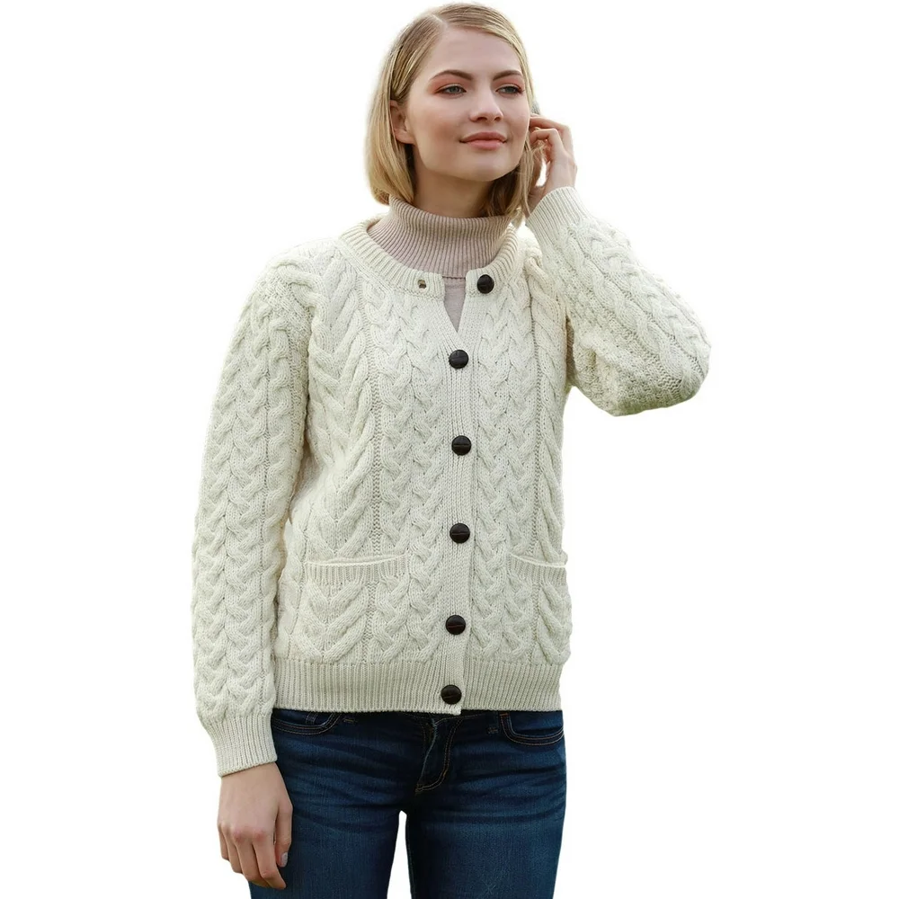 wool cardigan sweater