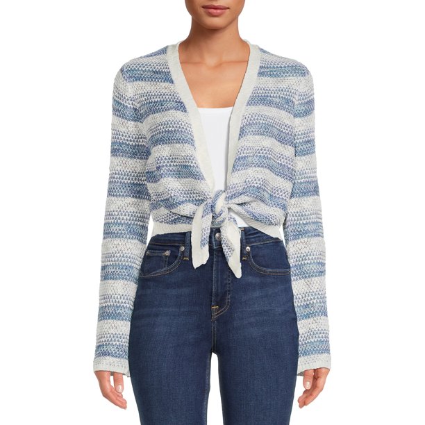 tie front cardigan sweater
