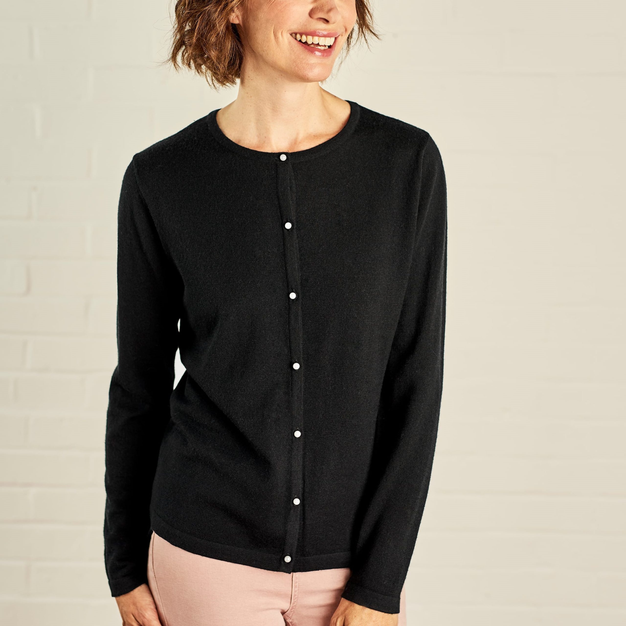 black cardigan sweater women