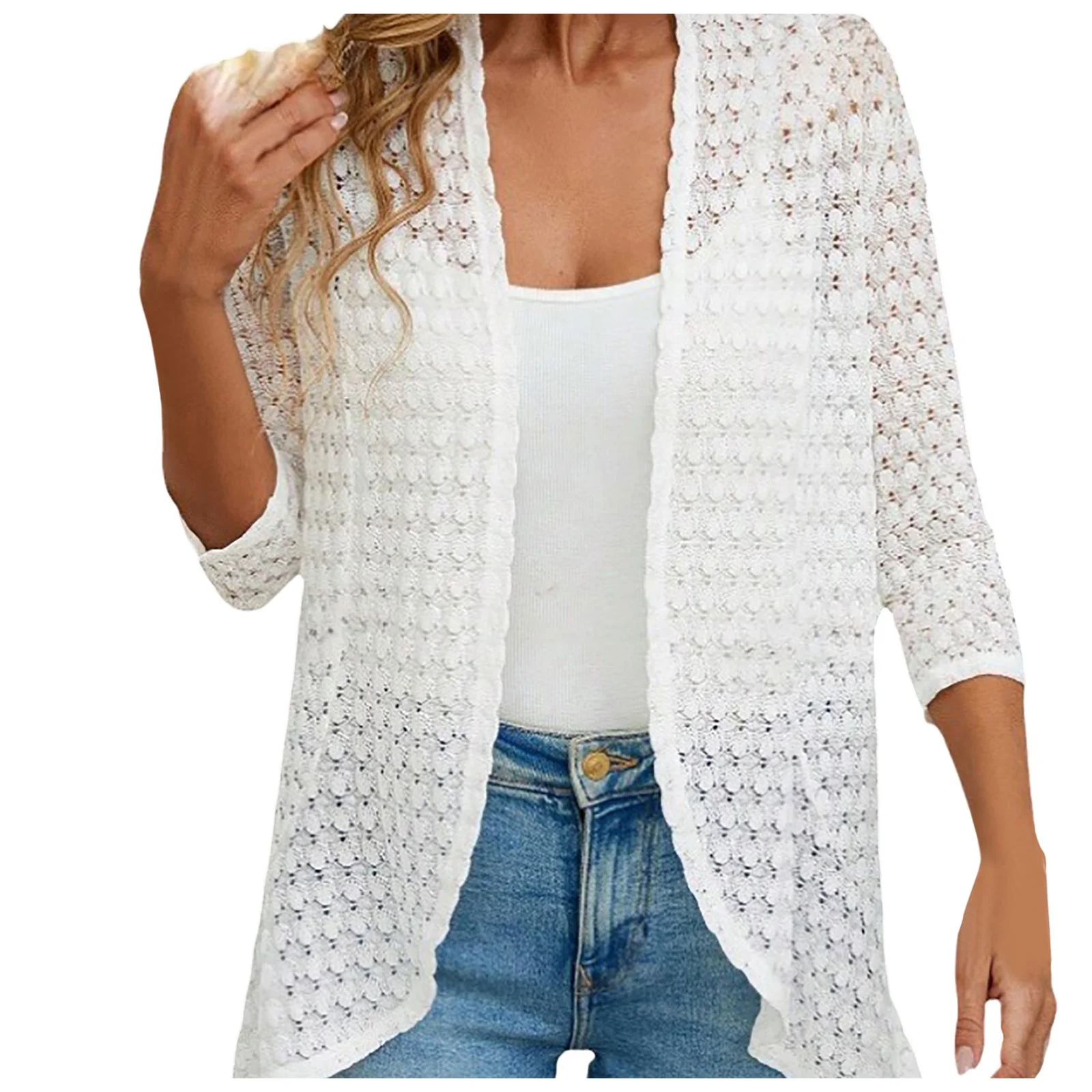 white cardigan sweater women