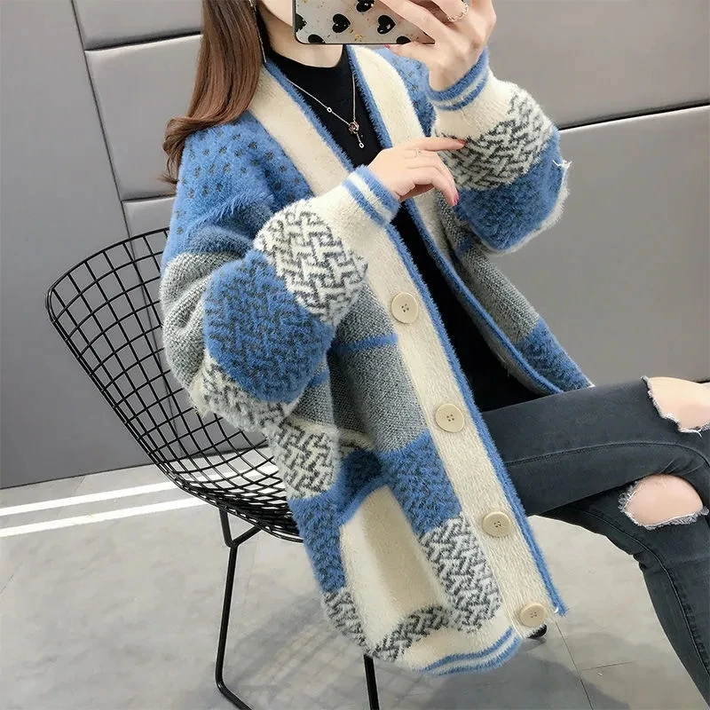 knitted cardigan sweater