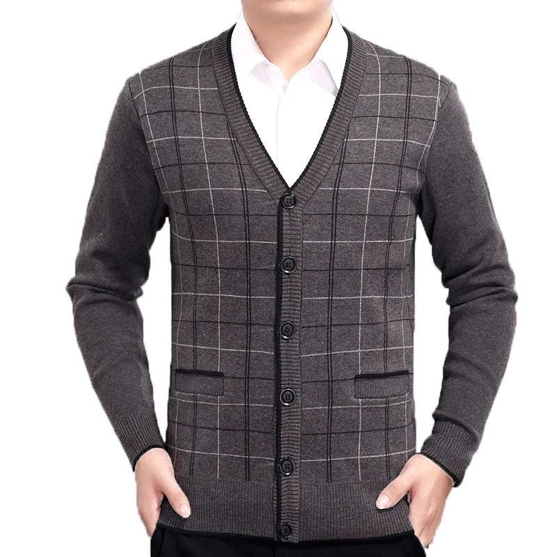 mens cashmere cardigan sweater