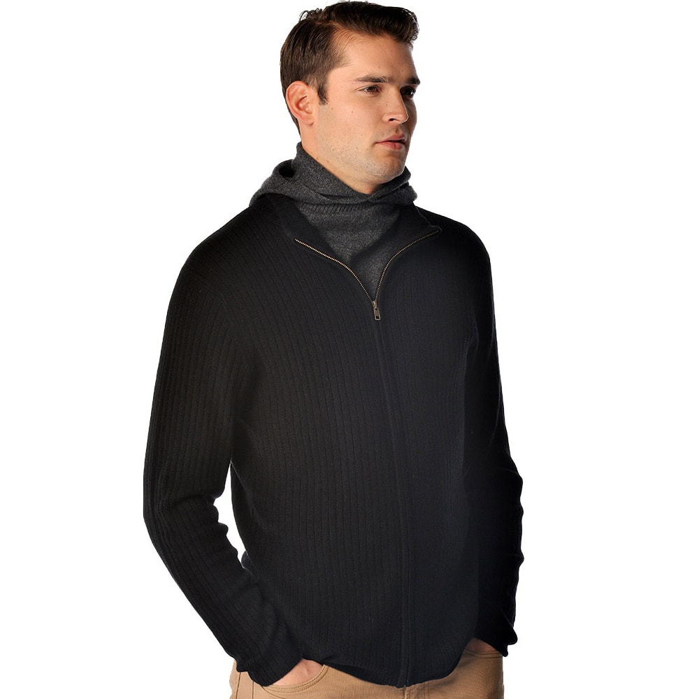 mens cashmere cardigan sweater