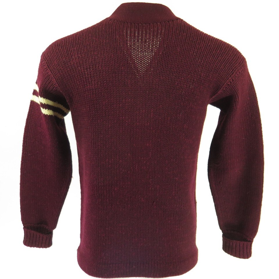 burgundy cardigan sweater