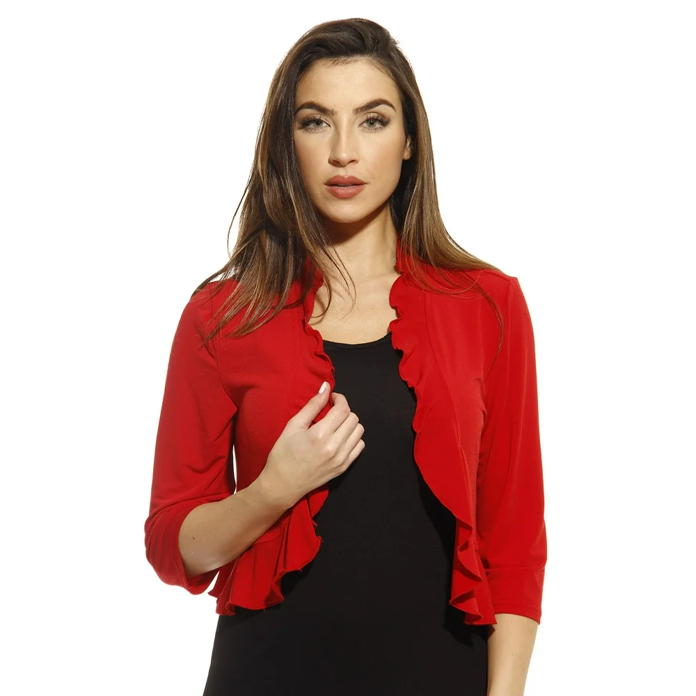 womens red cardigan sweater