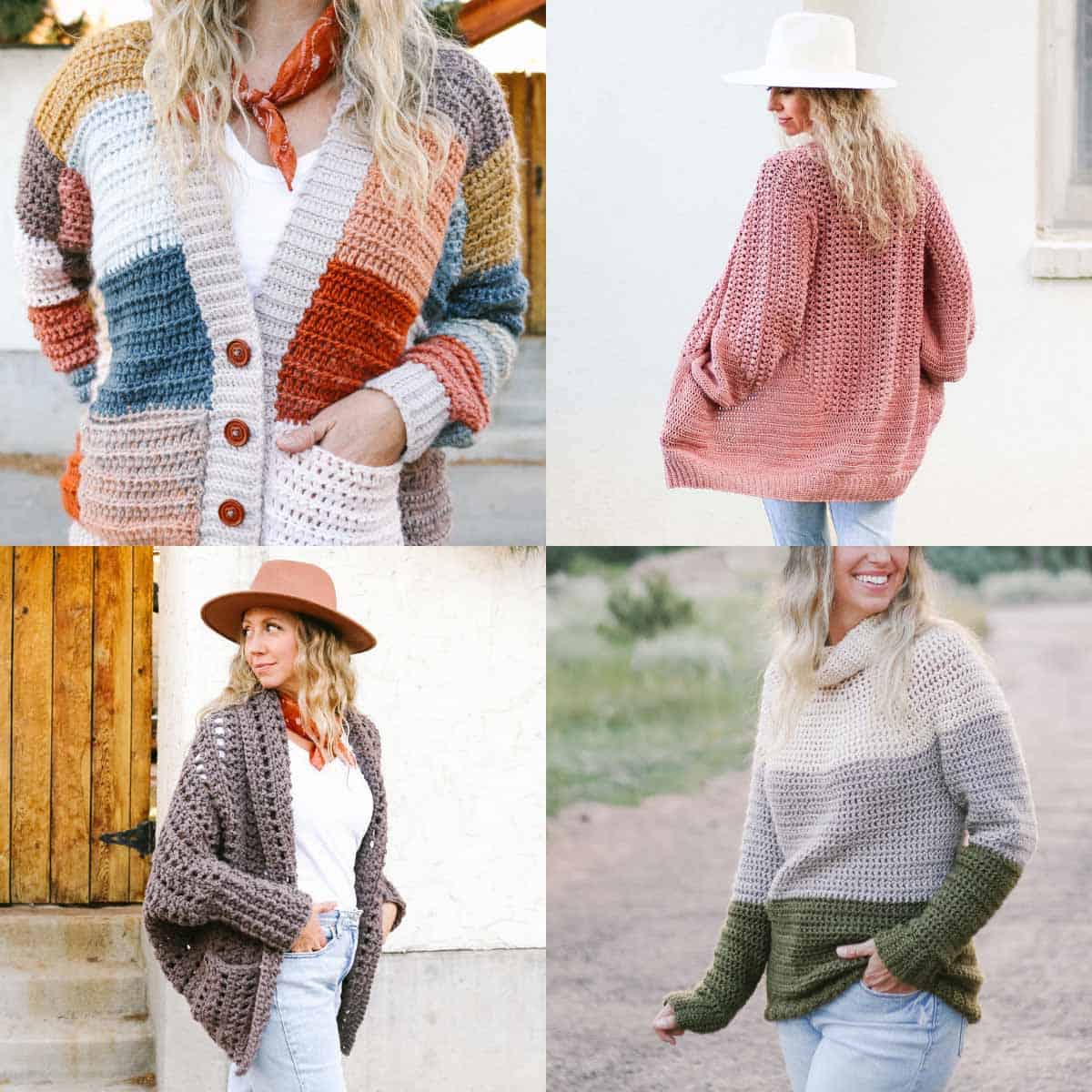 cardigan and sweater