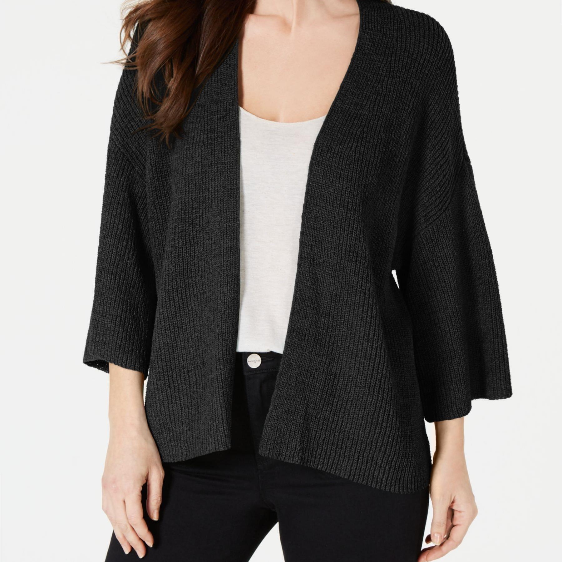black cardigan sweater women