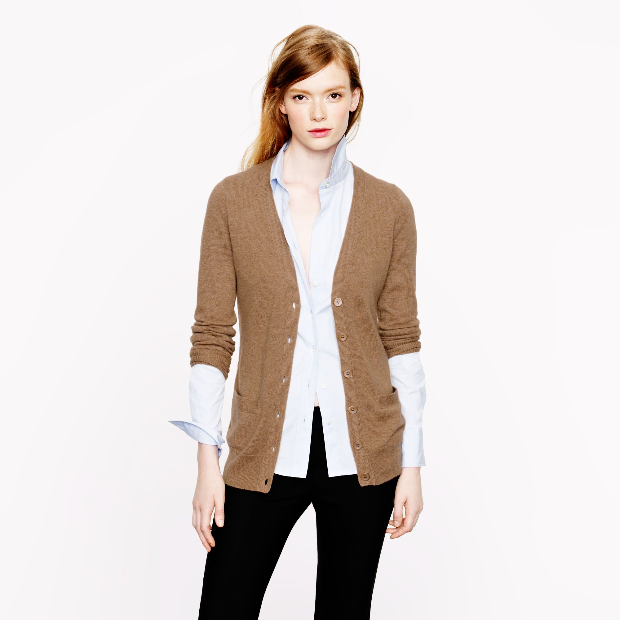 open cardigan sweater