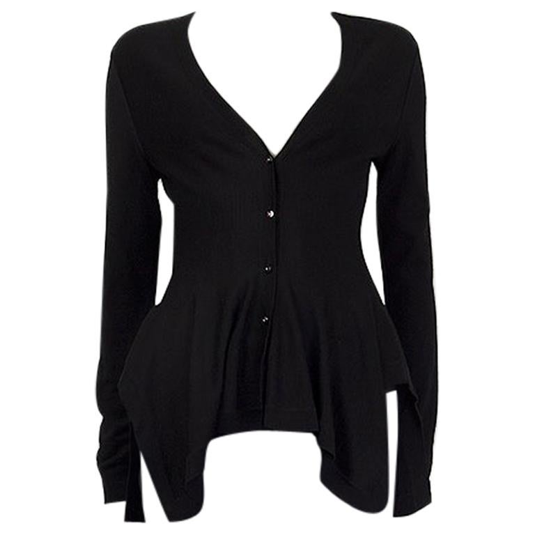 long black sweater cardigan