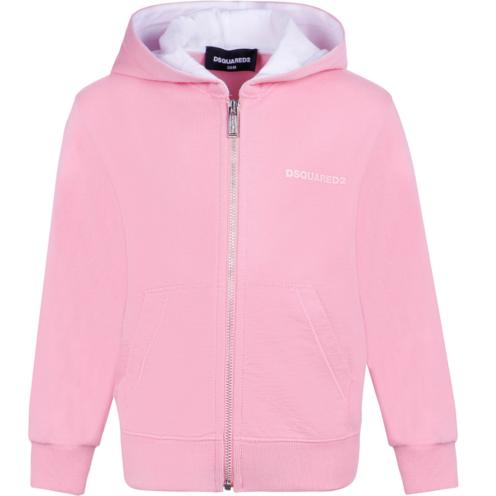 light pink zip up hoodie