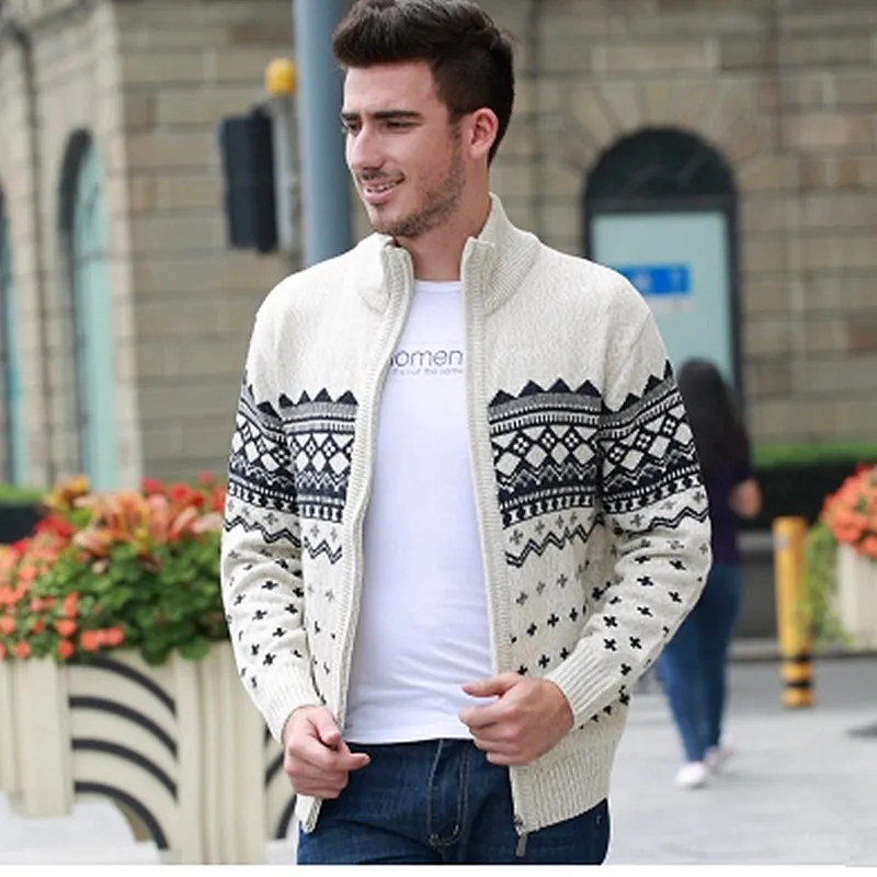 male cardigan sweater