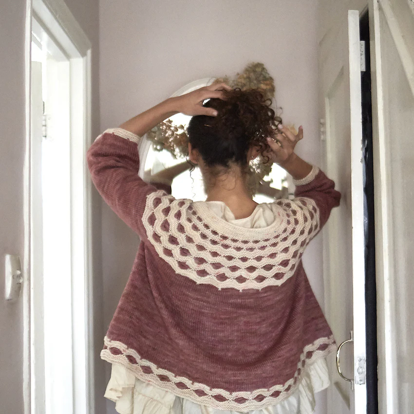 turn a sweater into a cardigan