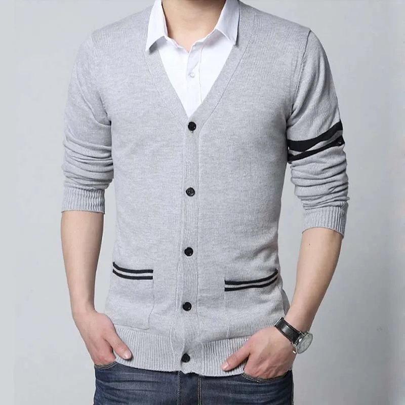 male cardigan sweater