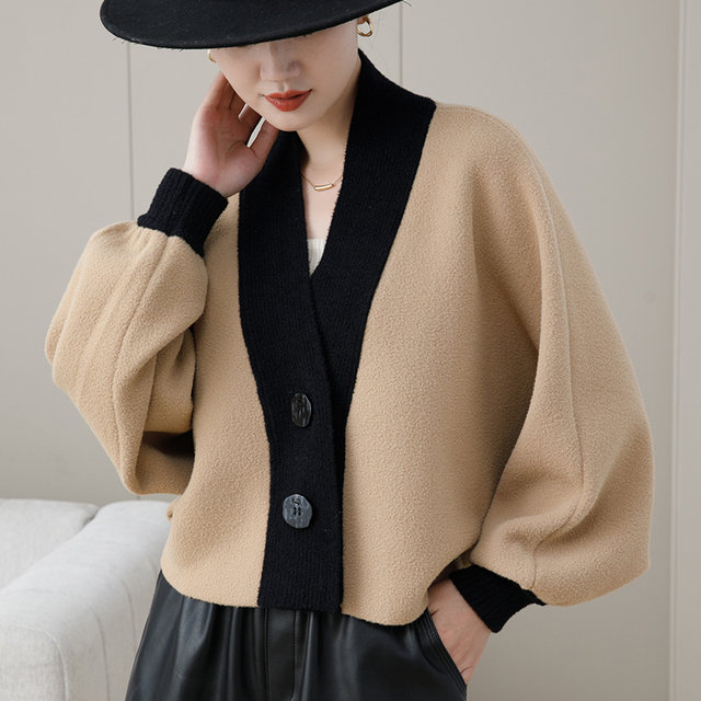 short sweater cardigan