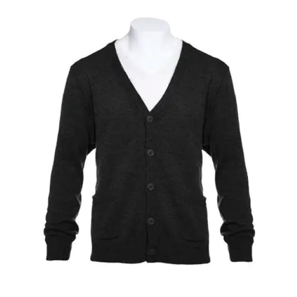 black cardigan sweater with pockets
