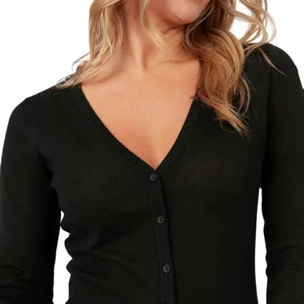 long black sweater cardigan