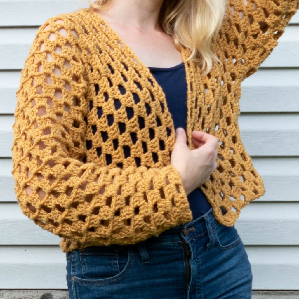 turn a sweater into a cardigan