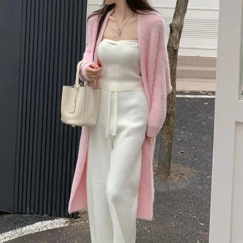 light pink cardigan sweater