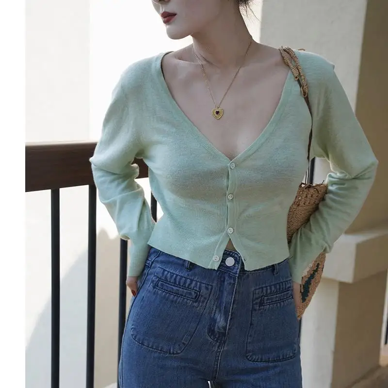 cardigan sweater cropped