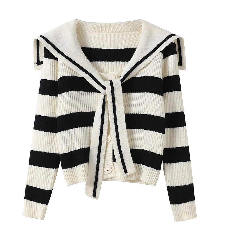 collared cardigan sweater