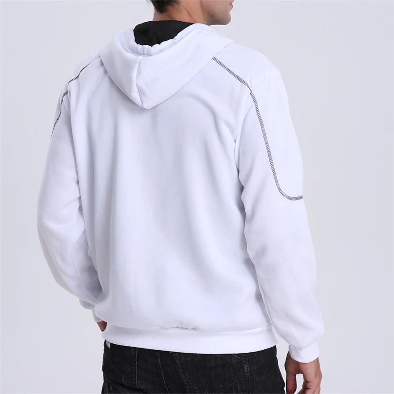 thin zip up hoodie