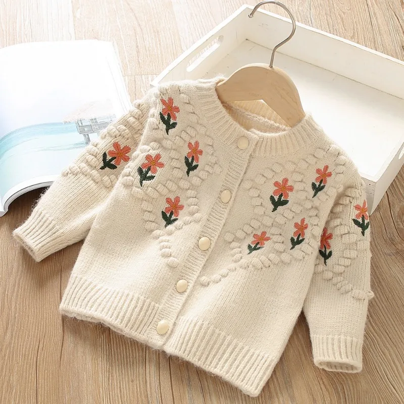 girls white cardigan sweater