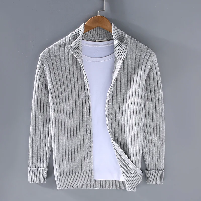 collared cardigan sweater