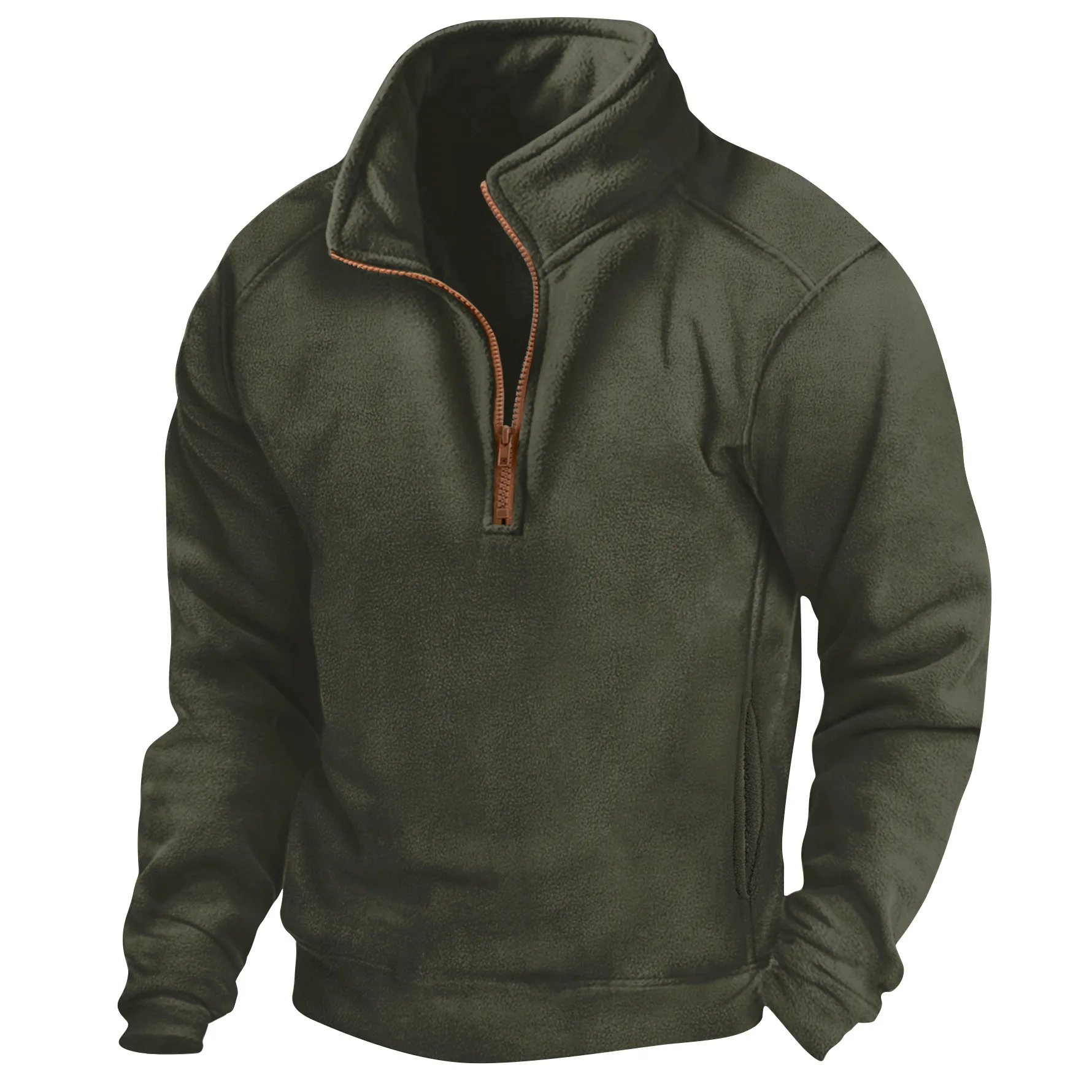 polo hoodie zip up