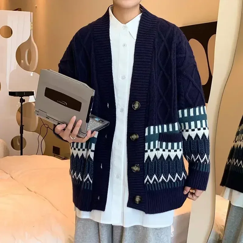 men sweater cardigan