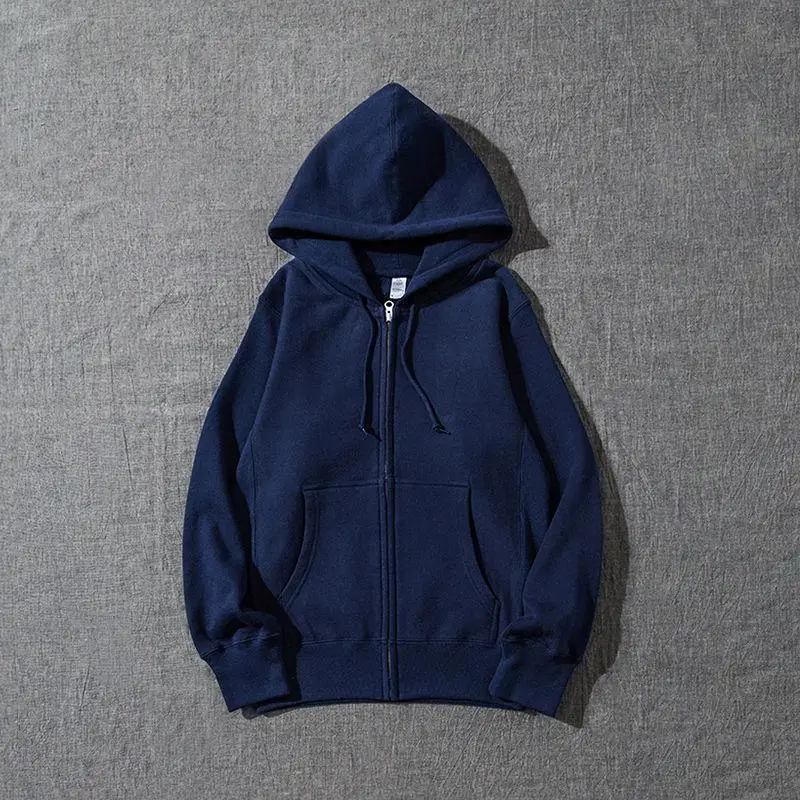 navy zip up hoodie