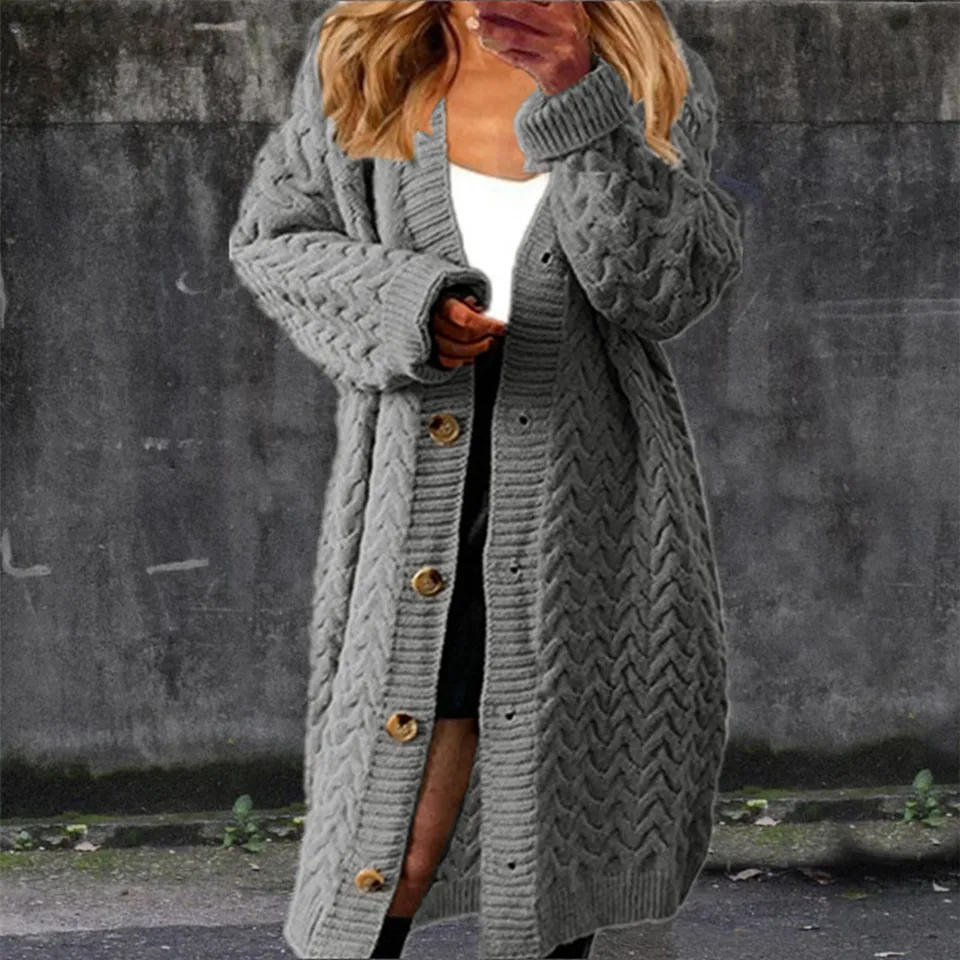 longline cardigan sweater