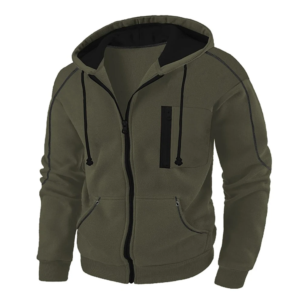 essential zip up hoodie